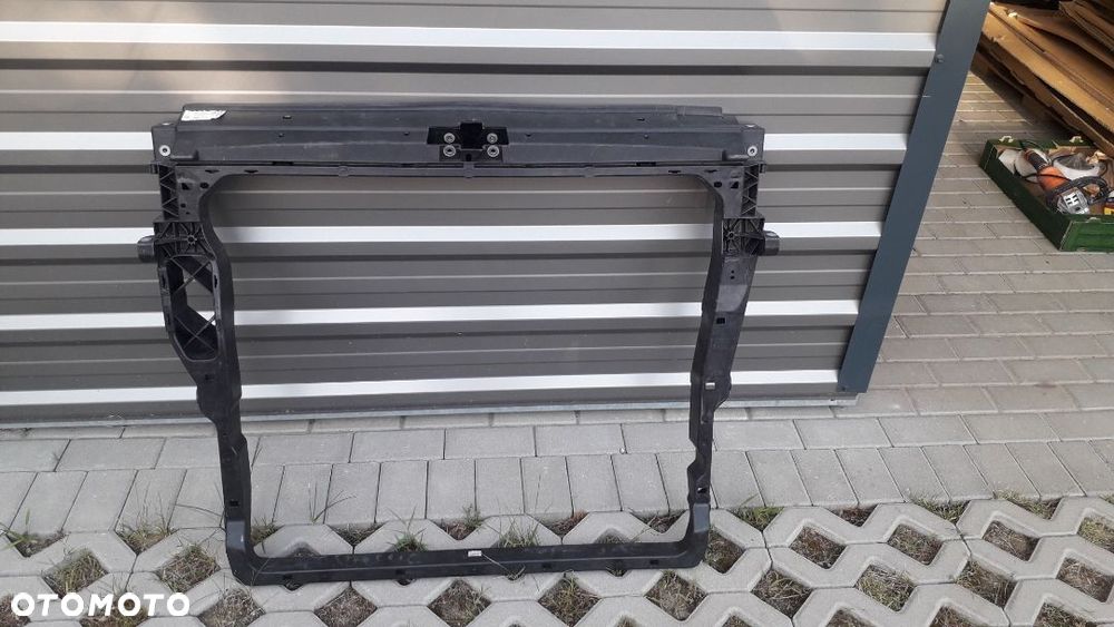 Maska błotniki zderzak chłodnice lampy   przód pas belka Man TGE Crafter 7C  biały biała - 10