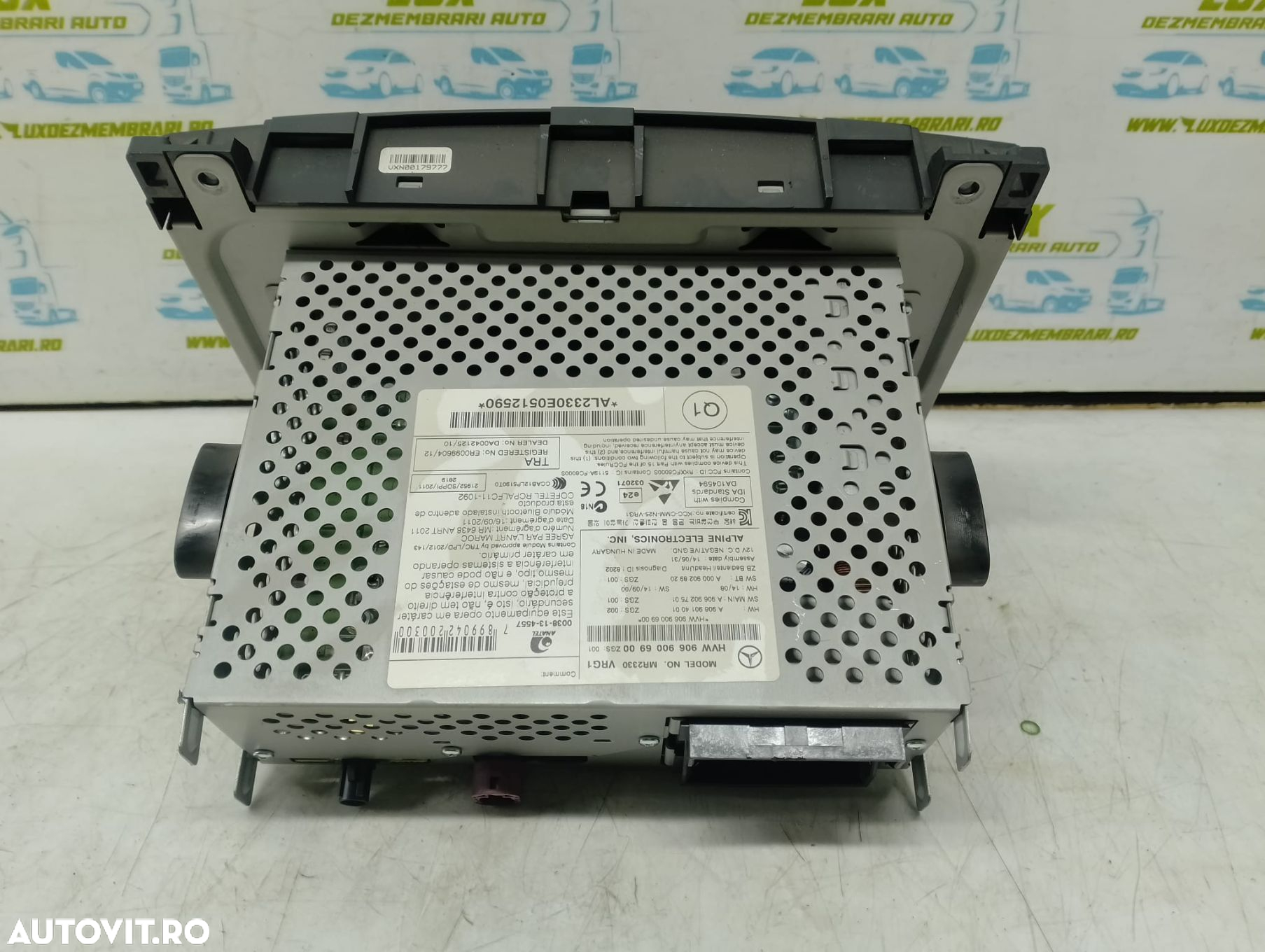 Radio cd player 9069006900 Mercedes-Benz Sprinter 2 906 [facelift] [2 - 3