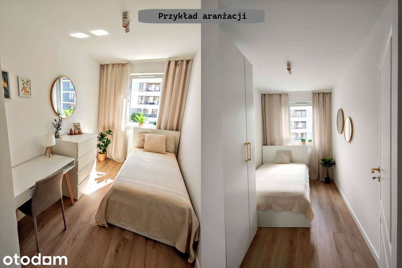 Mieszkanie 45m2 z ogródkiem 62m2 na Bemowie - pierwszy najem