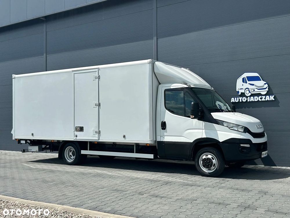 Iveco Daily 50C15 35C15 3.0 HPI Kontener 10 palet + winda 750kg + drzwi boczne **KLIMA**Serwis**Sprowadzony**2019R** - 2
