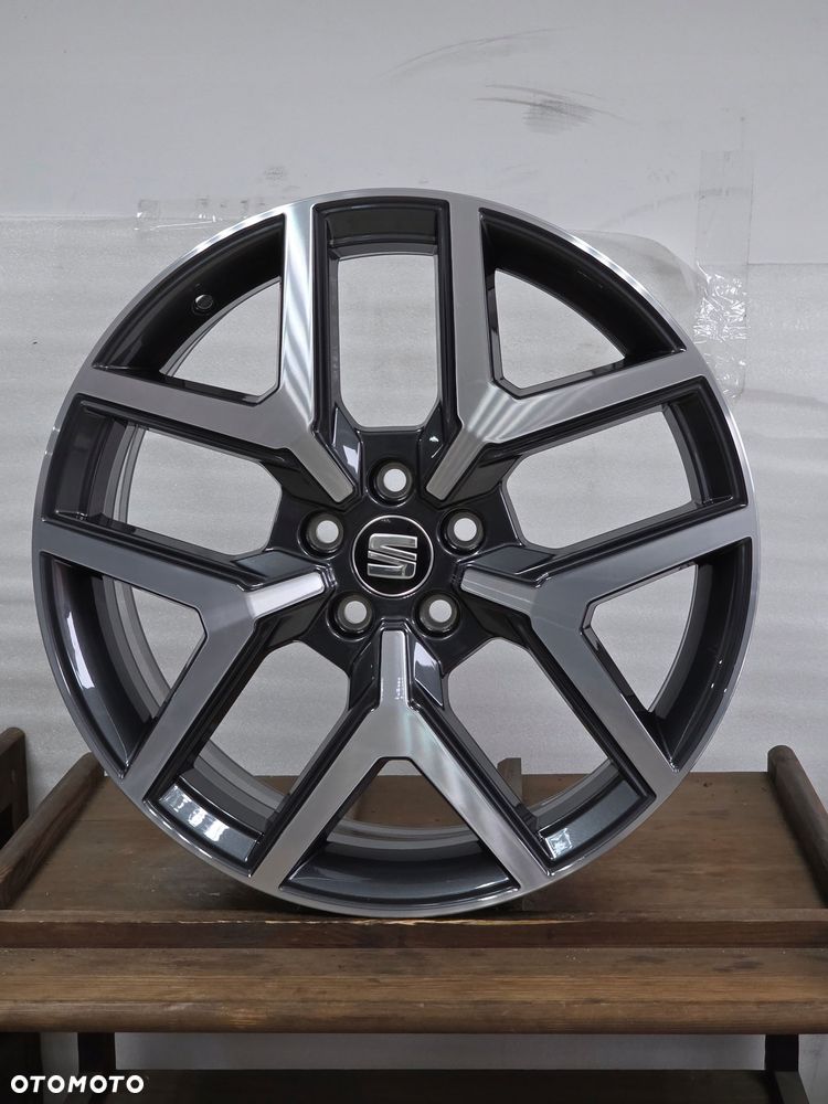 Nowe Oryginalne Felgi 18 Cali Seat Arona 2017-2026 5X100 6F9601025B - 3