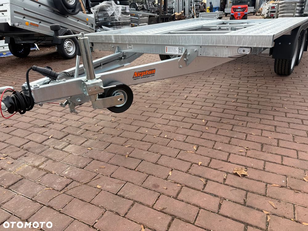 Neptun Laweta Neptun  4,2x2,1m DMC 2700 kg raz łamana mocna spawana DOSTAWA MOTOMUS - 11