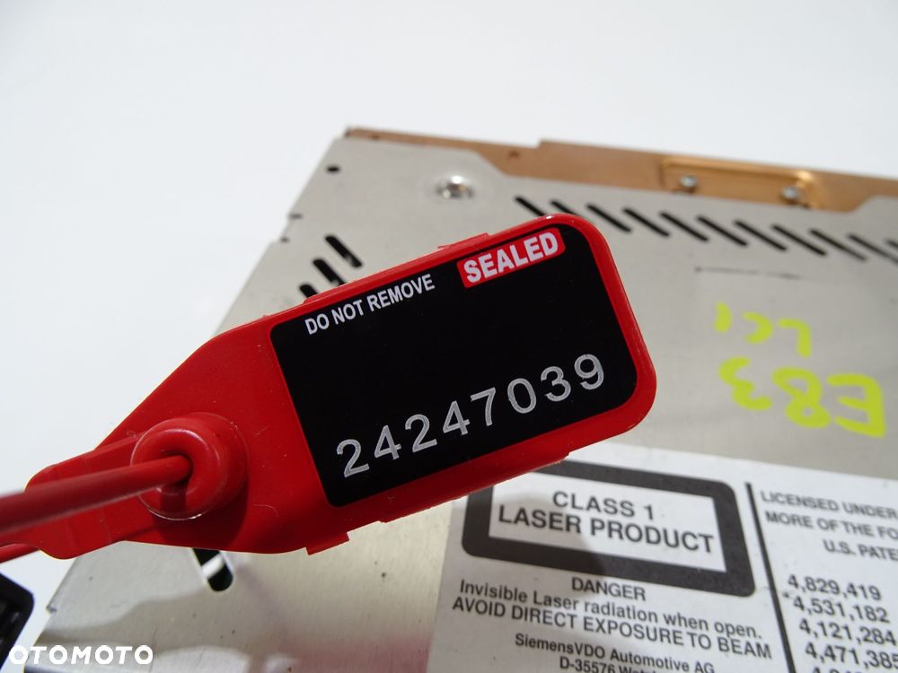 RADIO CD PROFESSIONAL BMW X3 E83 LCI 9146710 - 6