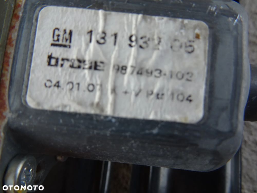 MECHANIZM SILNICZEK SZYBY PRAWY LEWY TYŁ OPEL ASTRA H III 3 TWINTOP CABRIO - 6