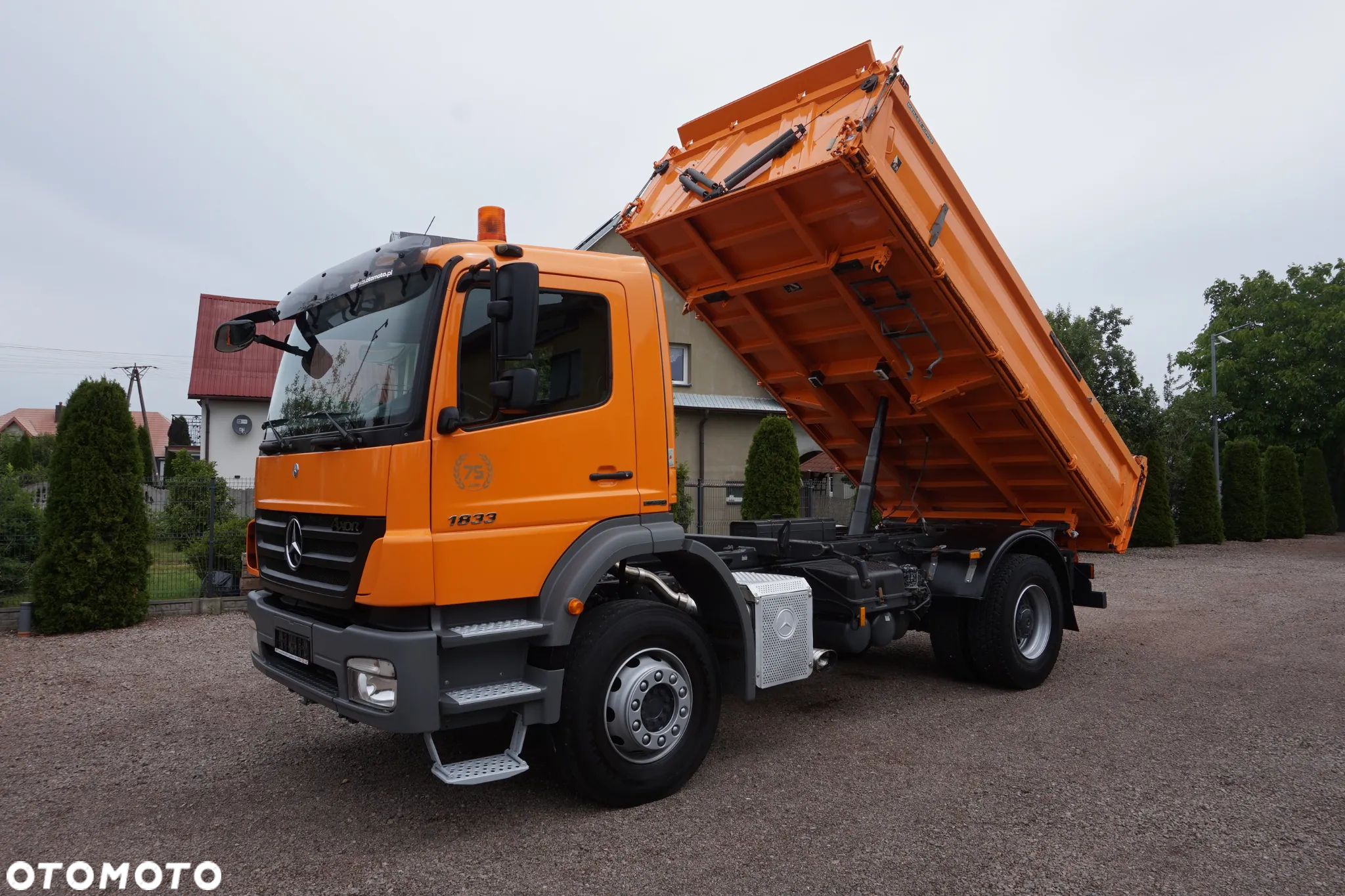 Mercedes-Benz AXOR 1833K MEILLER KIPPER. ORYGINAŁ. RESOR. IDEALNY. - 11