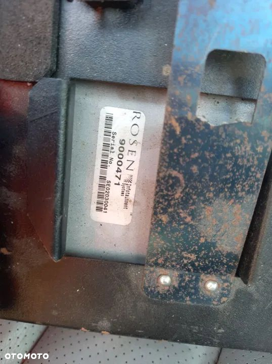 Monitor telewizor DVD dodatkowy w suficie mercedes W163 ML - 4