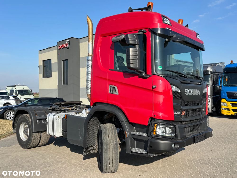 Scania G450 XT 4x4 stały napęd , skrzynia redukcyjna , biegi terenowe , hydraulika do wywrotu, z Niemiec ,opticrusie ze sprzęgłem - 6