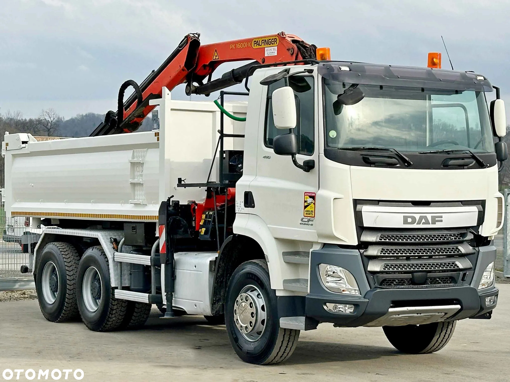 DAF CF 410 * Wywrotka 4,90 m + PK 16001 - K B * 6x4 * STAN BDB - 4