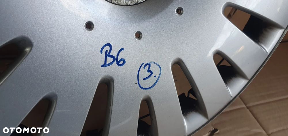 Dekielki kołpaki kapsle komplet 16" VW Passat B6 3C0601147D - 12