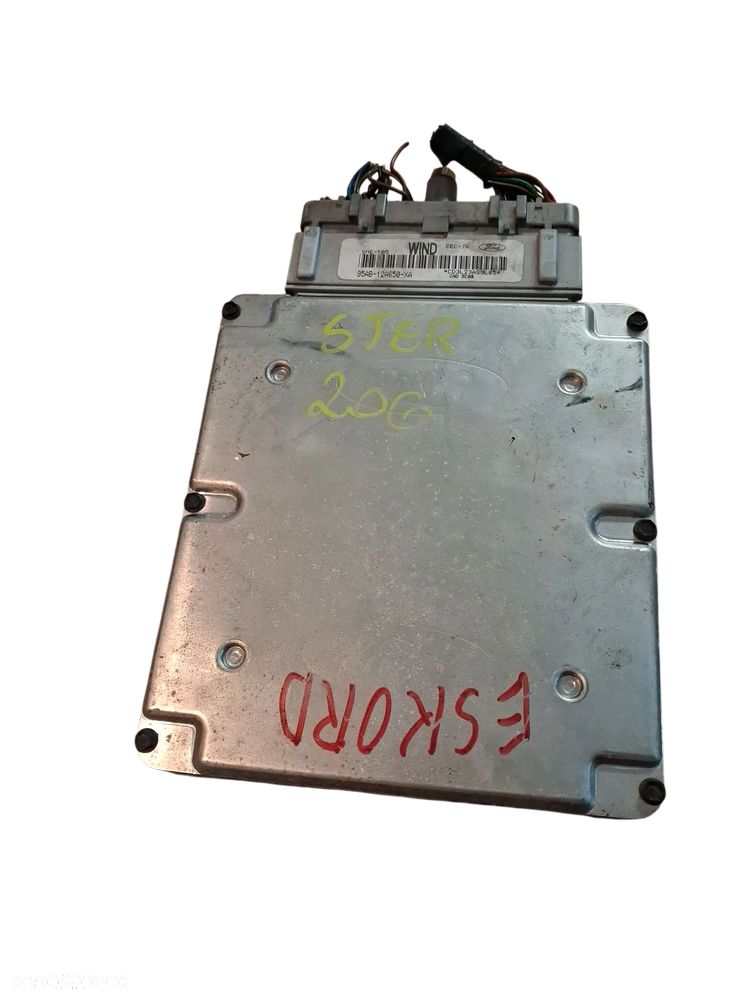 Sterownik KOMPUTER SILNIKA ECU FORD ESCORT MK6 95AB12A650XA - 1