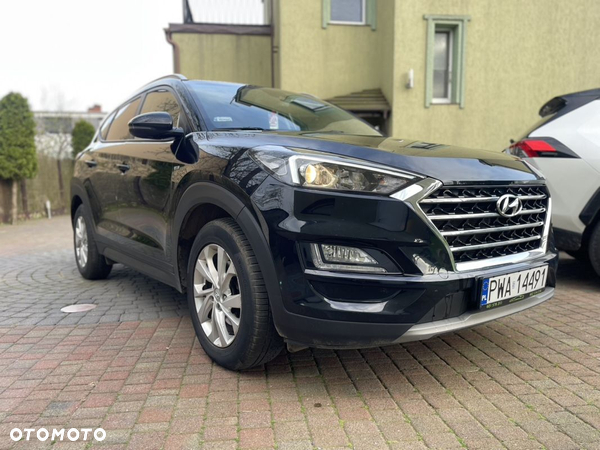 Hyundai Tucson blue 2.0 CRDi 4WD N Line