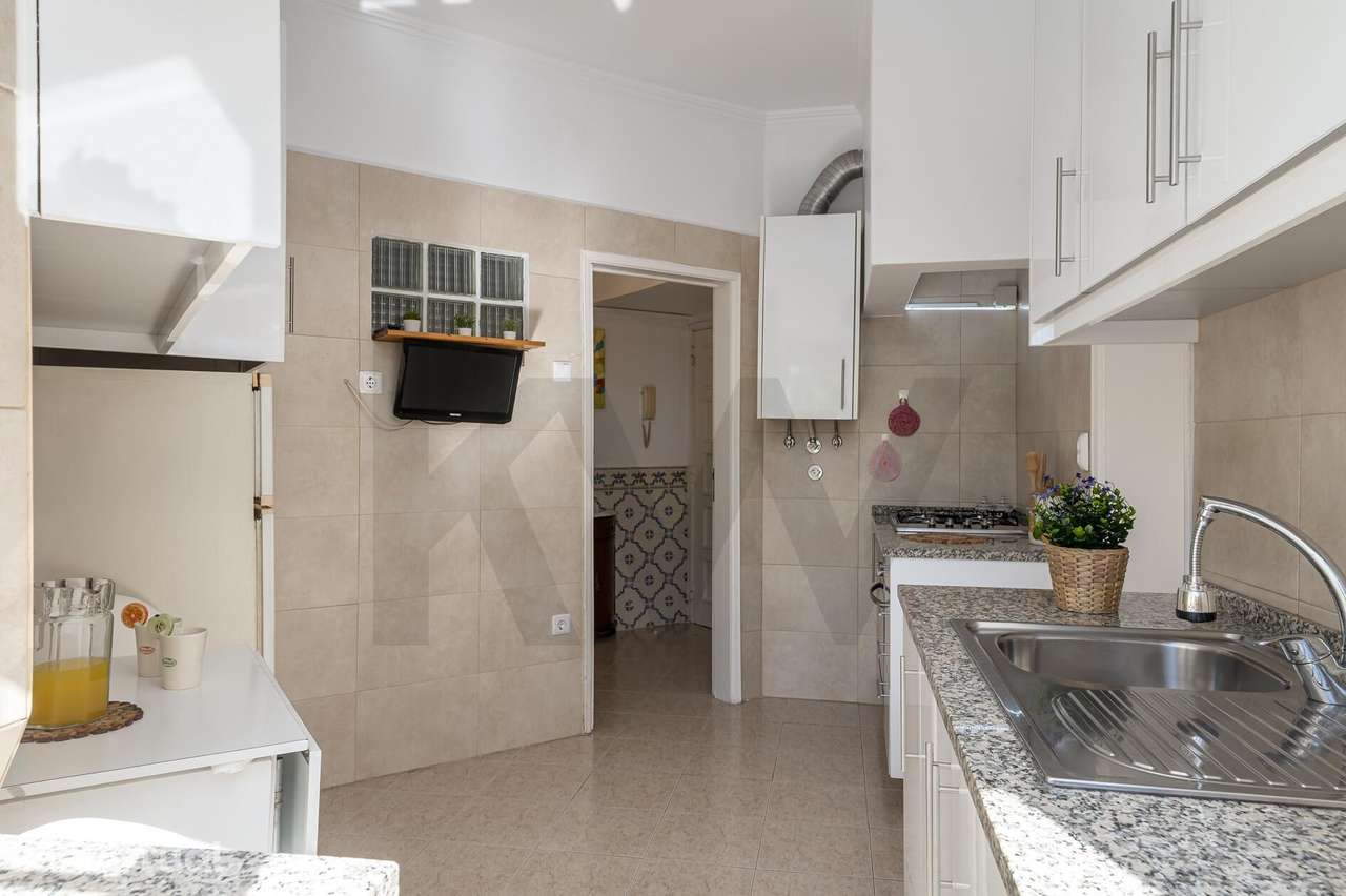 To Ajuda / Belém Remodelado com logradouro vista espaços verdes - Grande imagem: 5/20