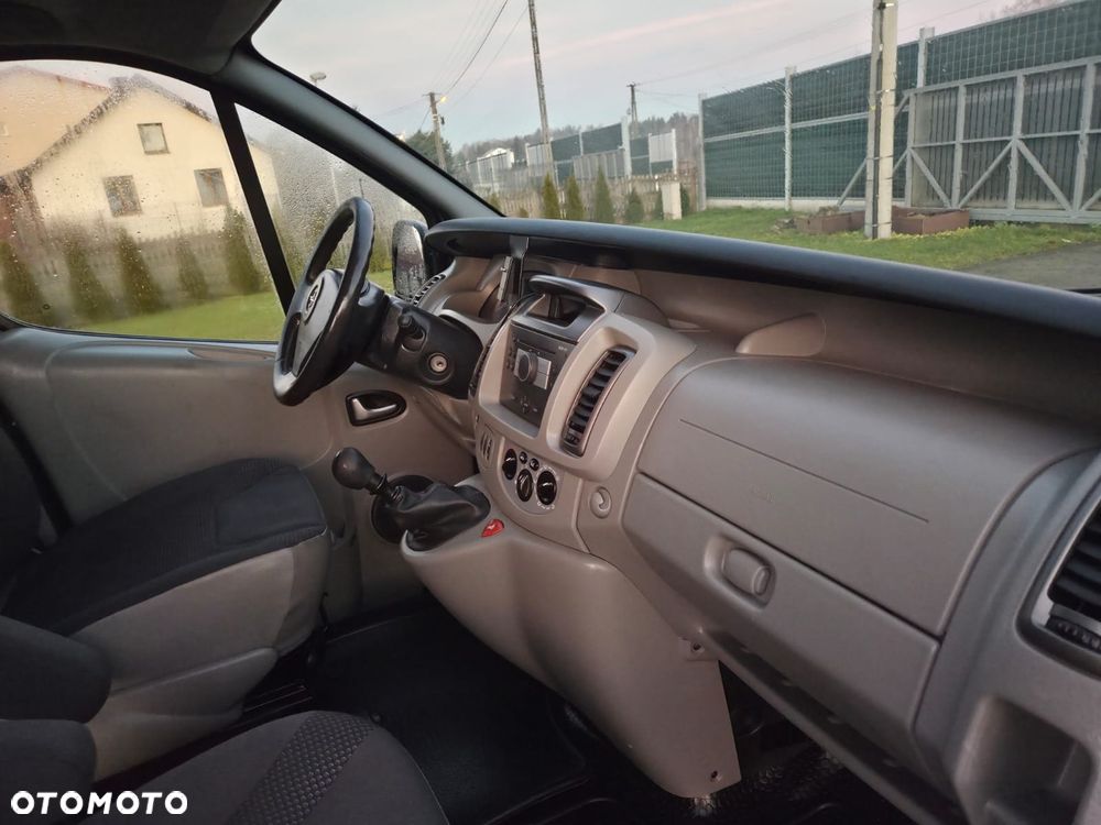 Opel VIVARO LONG KLIMA ZADBANY DUBEL KABINA BRYGADÓWKA - 10