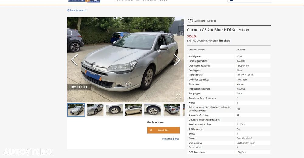 Citroën C5 HDi 135 FAP Exclusive - 2