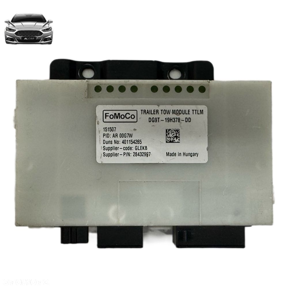 STEROWNIK HAKA HOLOWNICZEGO FORD MONDEO MK5, S-MAX MK2 DG9T-19H378-DD - 1