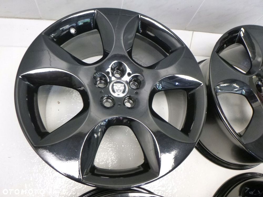JAGUAR XF XFR XJ XK XKR 9,5X20 8,5X20 ORYGINALNE FELGI ALUMINIOWE R20 ET66 ET49 5x108 SUPERCHARGED DEKIELKI KOMPLET ORYGINAŁ - 4