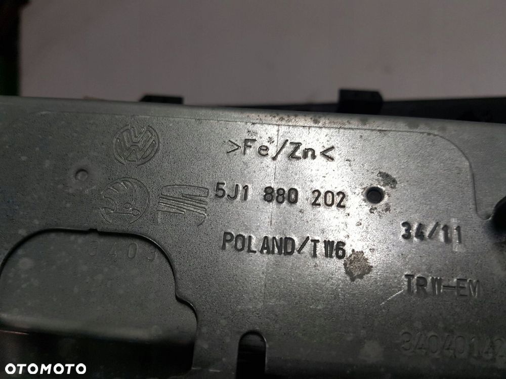 SKODA FABIA 2 II 5J LIFT 10-14r ZAŚLEPKA PODUSZKA AIRBAG PASAŻERA 5J1880202 - 6