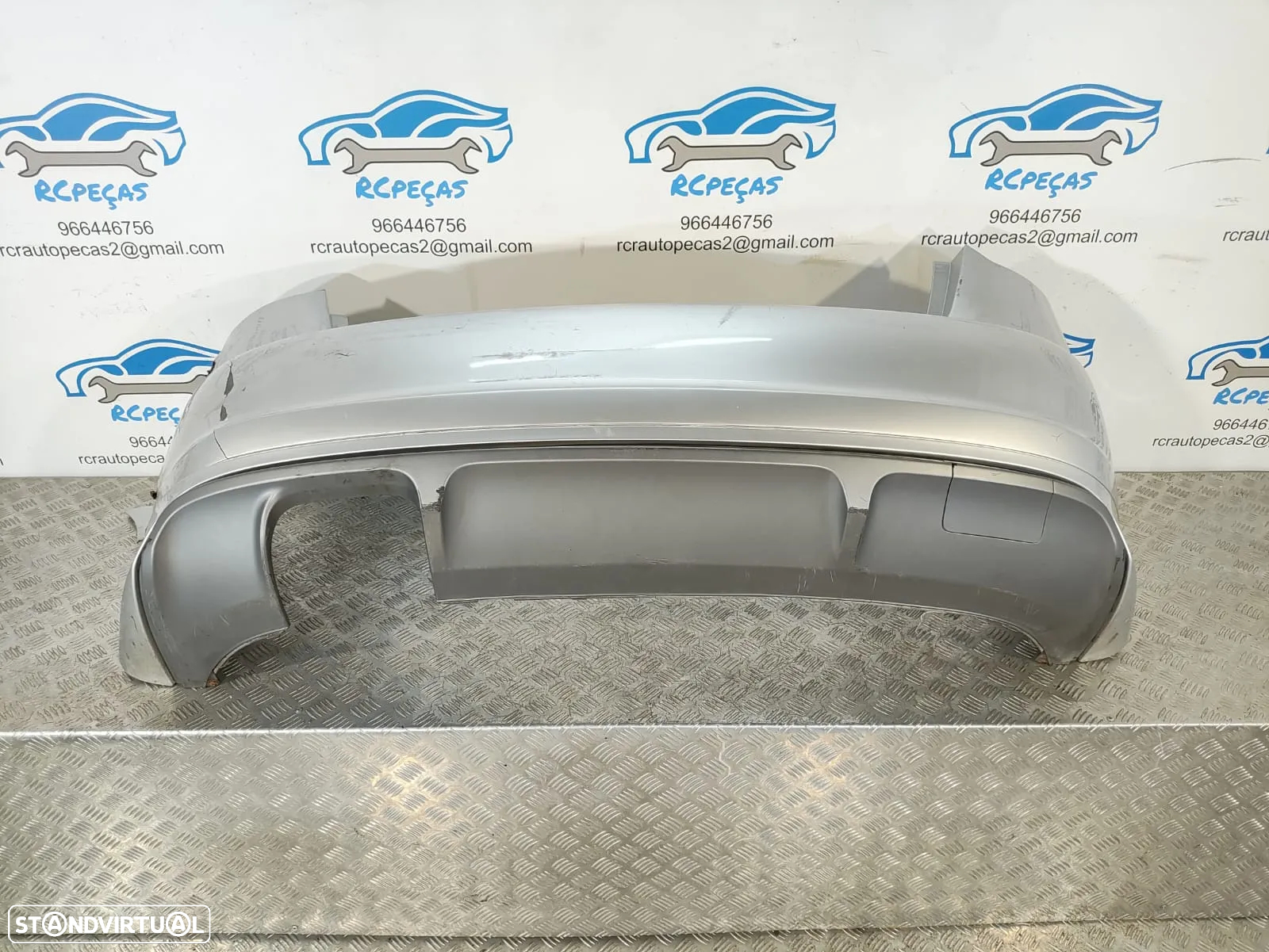 Parachoques traseiro Audi A3 8PA Sportback S-Line 5 portas - 6