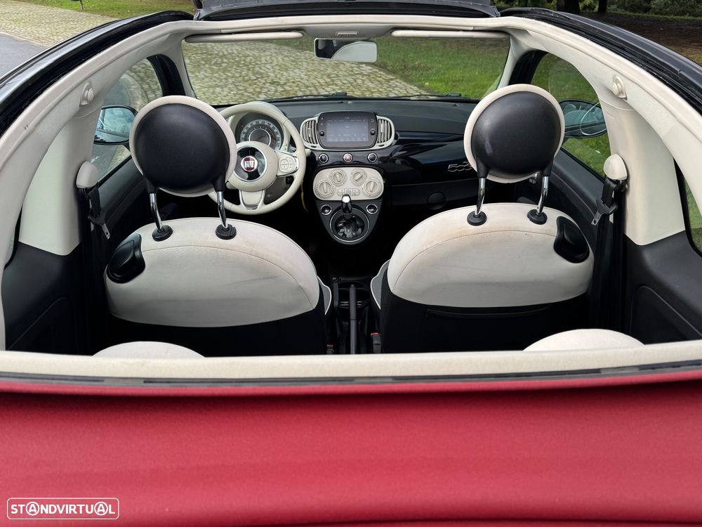 Fiat 500C 1.2 Lounge Dualogic - 8