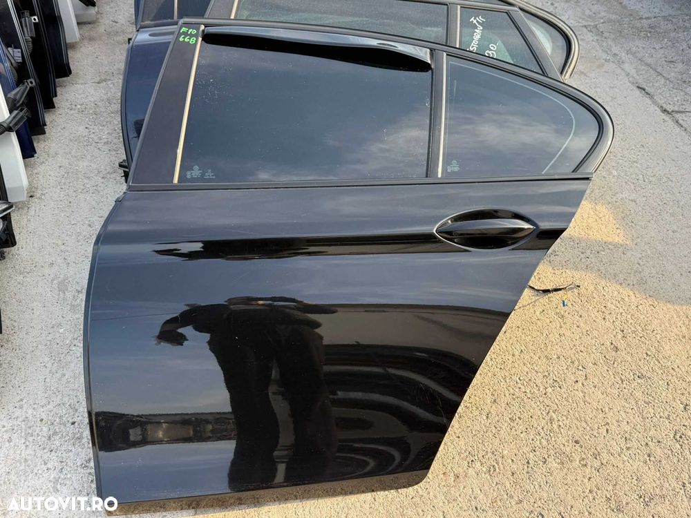 Usa fata spate stanga dreapta BMW seria 5 F10 culoare Schwarz 2 668 - 4