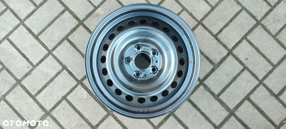 FELGI STALOWE 5x114.3 6.5Jx16 CALI ET40 NISSAN QUASHQAI JAK NOWE RENAULT KADIAR SCENIC MEGANE 1 SZTUKA JEDNA - 2
