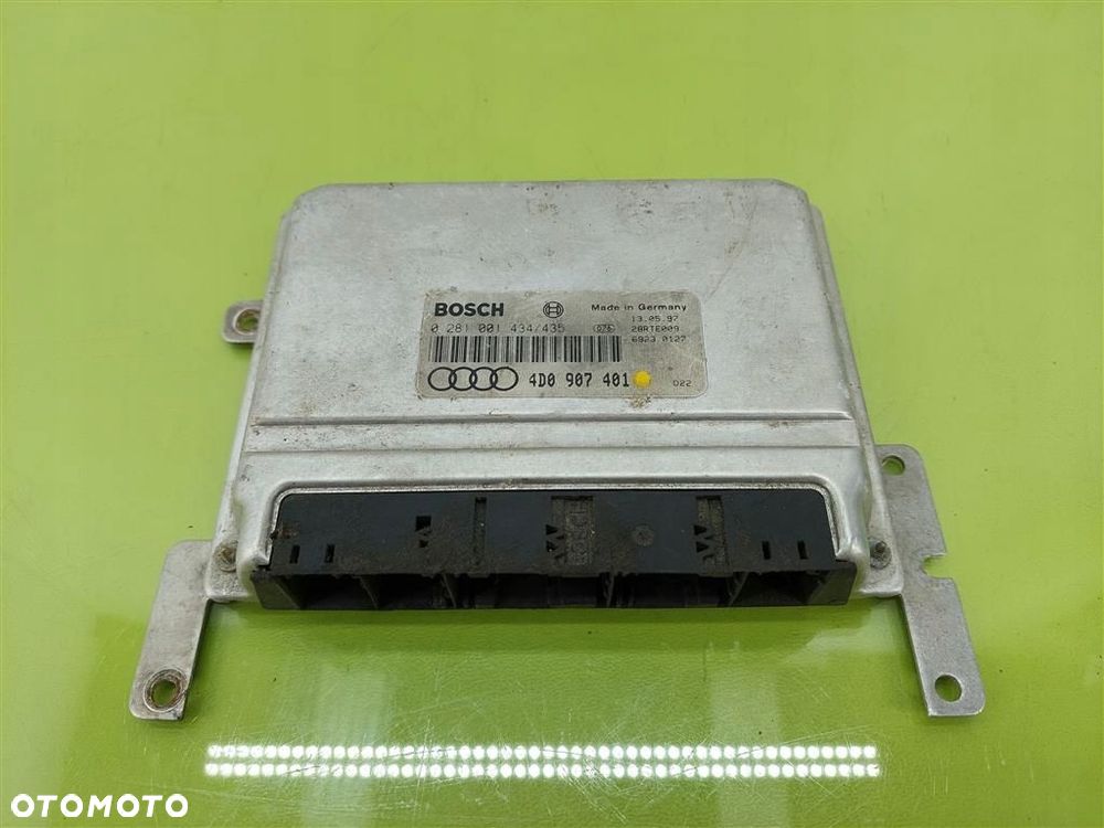 Komputer sterownik silnika Audi A8 D2 1994-2002 2,5 TDI 4D0907401 ORYGINAŁ - 1