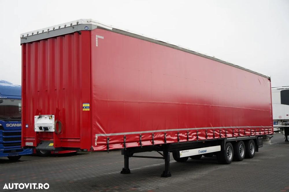 Krone CORTINĂ KRONE / MEGA / PUNTE RIDICATĂ / PLATĂ JOSĂ / - 1