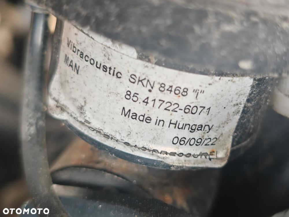 PODUSZKA ZAWIESZENIA KABINY AMORTYZATOR MAN TGX TGS TG3 85417226070 - 2