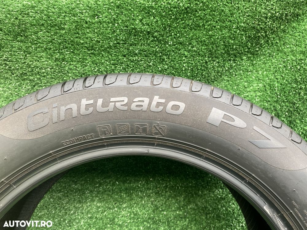 Set 4 anvelope vara Pirelli Cinturato P7 205 55 R17 91V Dot 0922 7.1mm - 4