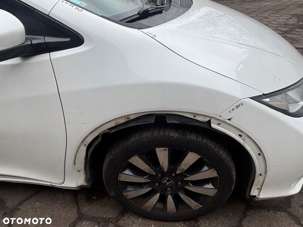 honda civic ix błotnik prawy przód przedni nh788p 12-16 r.