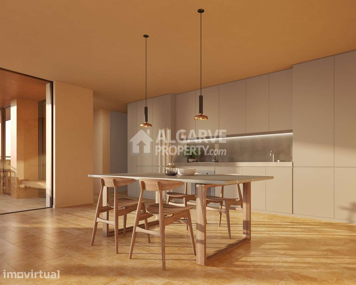 Apartamento T1 de Luxo com Vista Mar e Golfe em Lagos Algarve: Chave n - Grande imagem: 3/16