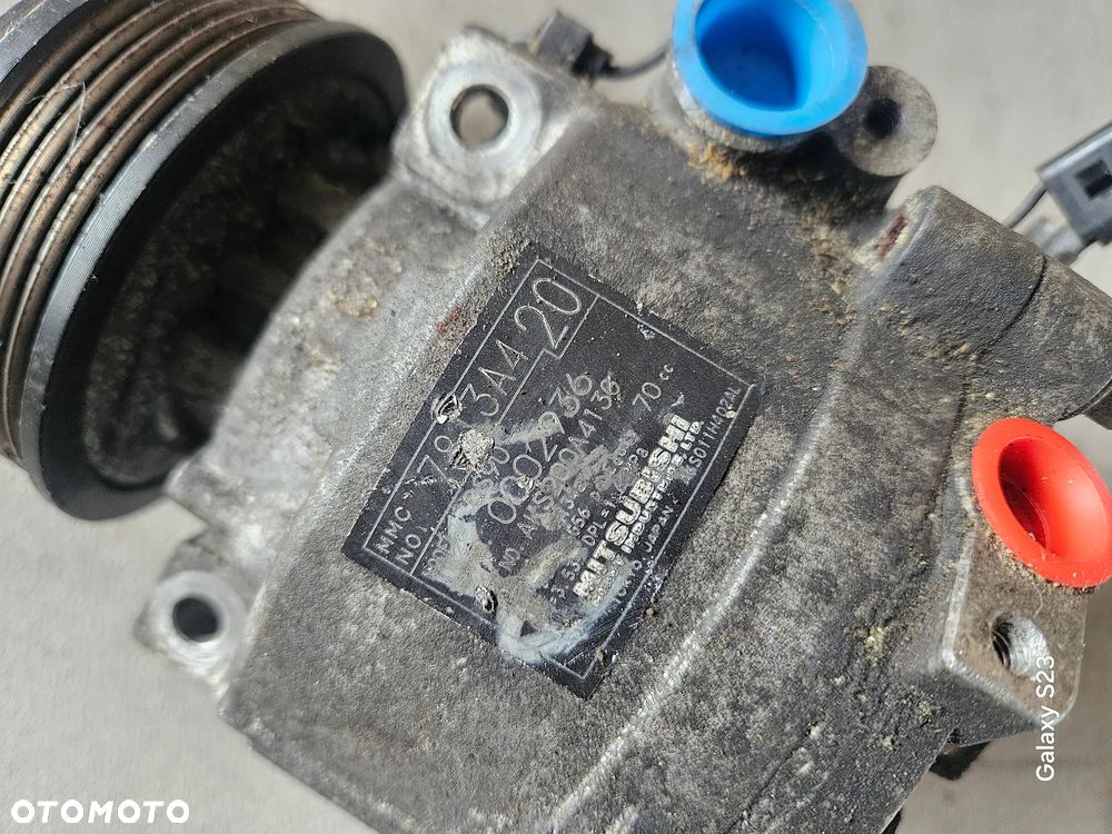 Sprężarka pompa kompresor klimatyzacji MITSUBISHI ASX Outlander 1,6 1,8 DID 7813A420 - 2