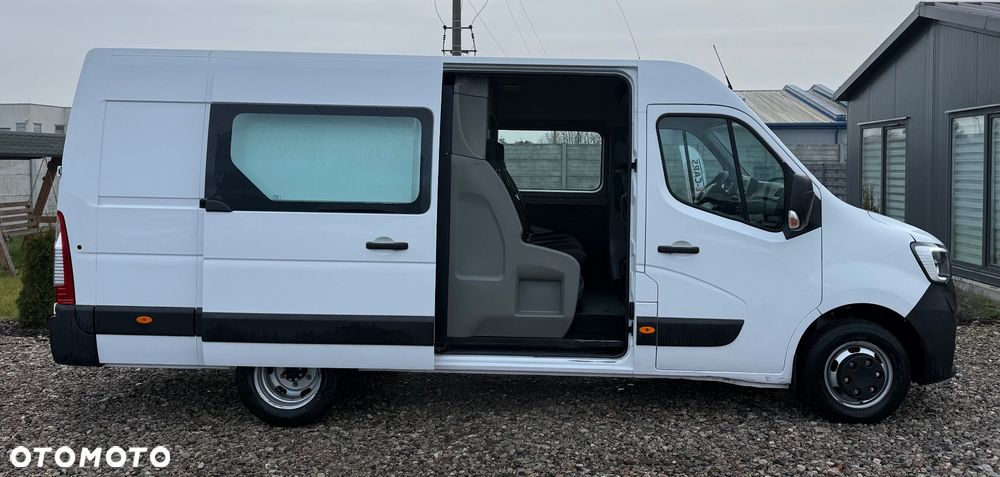 Renault MASTER 6 MIEJSC L3H2 BRYGADOWKA,DOKA, GWARANCJA,3.5t hak. klima,tempomat,kamera - 9