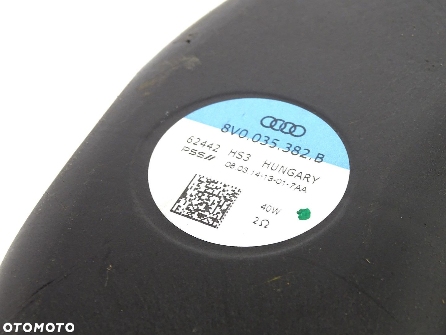 GŁOŚNIK SUBWOOFER BASSBOX BASS TUBA AUDI A3 8V 8V0035382B - 4
