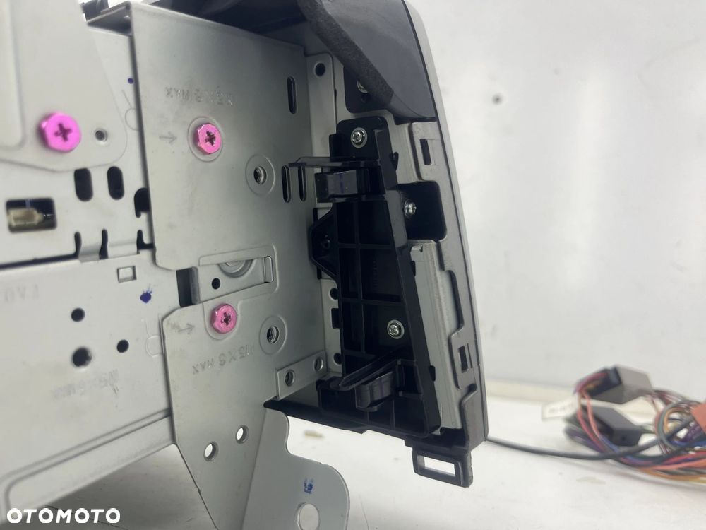 Radio Mazda 6 II GH 07-12r. tuner fabryczny czytnik płyt panel zestaw głośnomówiący Parrot gs1e669rx - 13