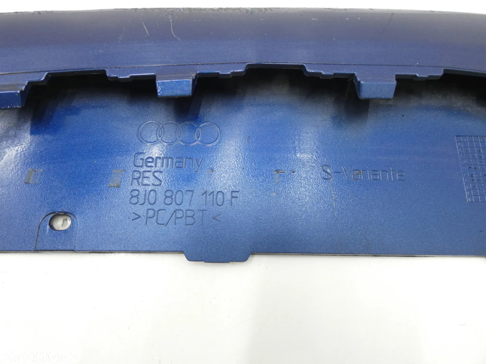 AUDI TT 8J S-LINE SPOILER DOKŁADKA ZDERZAKA PRZÓD PRZEDNIEGO 8J0807110F GORLICE - 14
