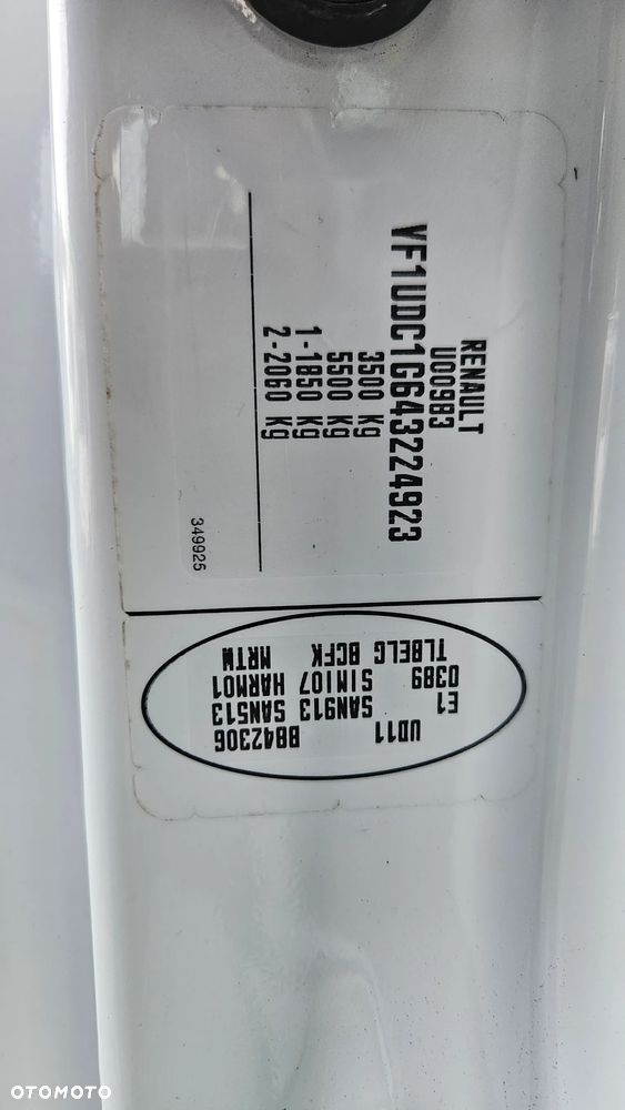 Renault MASTER 2.5 DCI MOVANO KIPER WYWROTKA OPEL  SKRZYNIA 3,16 HAK 2000 KG - 15