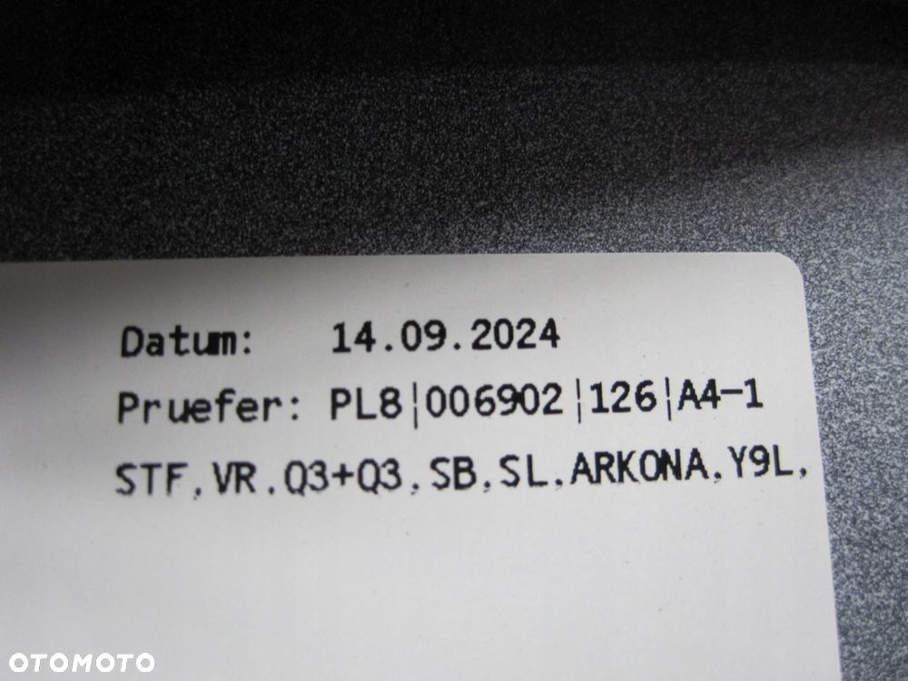 DOKŁADKA ZDERZAKA NAROŻNIK AUDI Q3 83A S-LINE 83A807438D 83A807437D - 4