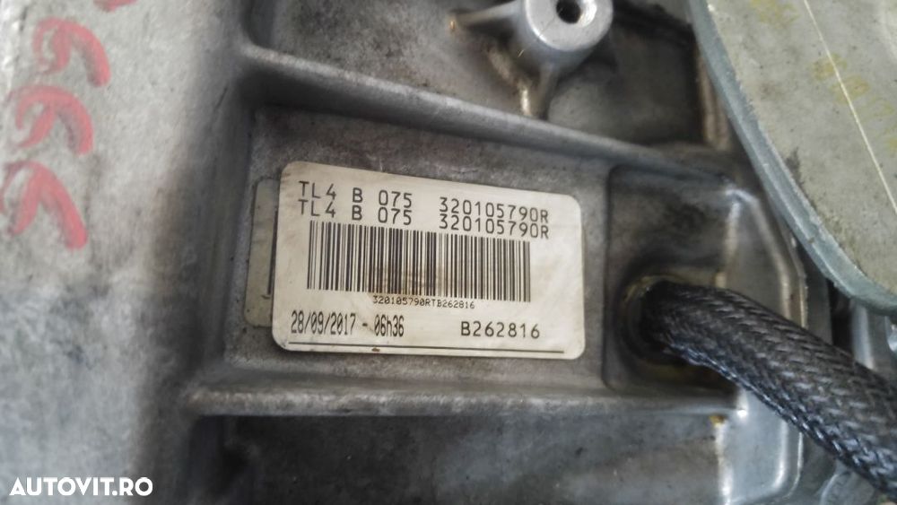 Cutie viteze 320105790r 1.5 dci euro 6 b k9k g666 dacia duster - 3