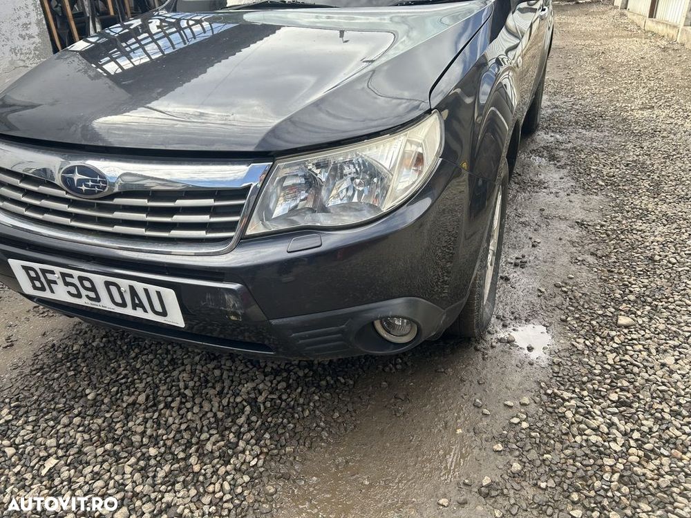 Bara fata Subaru Forester 2007 - 2010 GRI (1220) model cu spalatoare far - 2