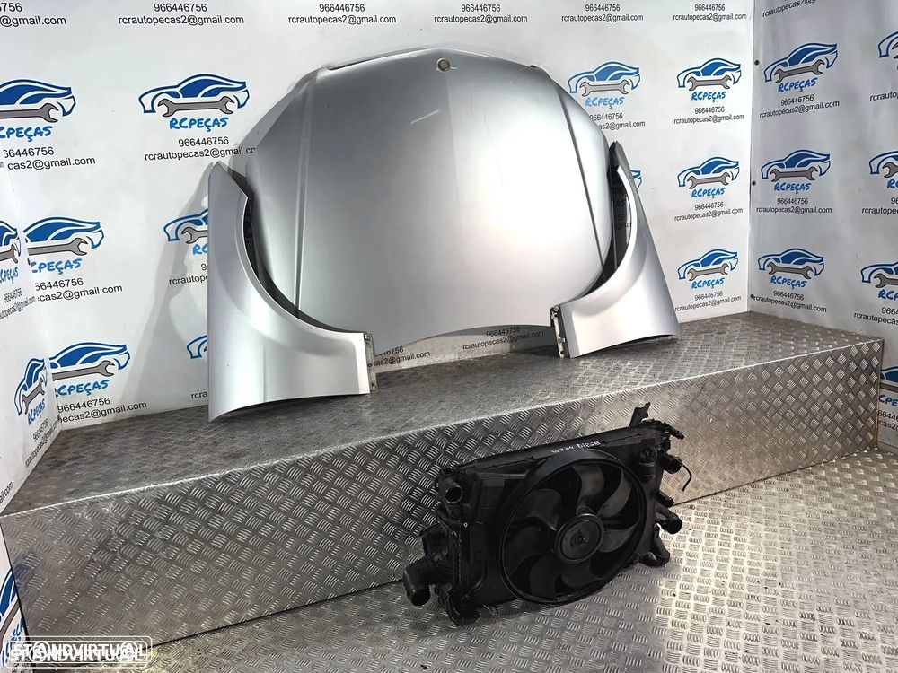 Mercedes Benz W204 C220 AMG Facelift Frente Completa Xenon Diesel 651.911 2006 - 2014 - Parachoques Radiador Parachoque Guarda Lamas Guarda-Lama Optica Opticas Farois Farol Grelha Reforço Fibra Xénon - 4