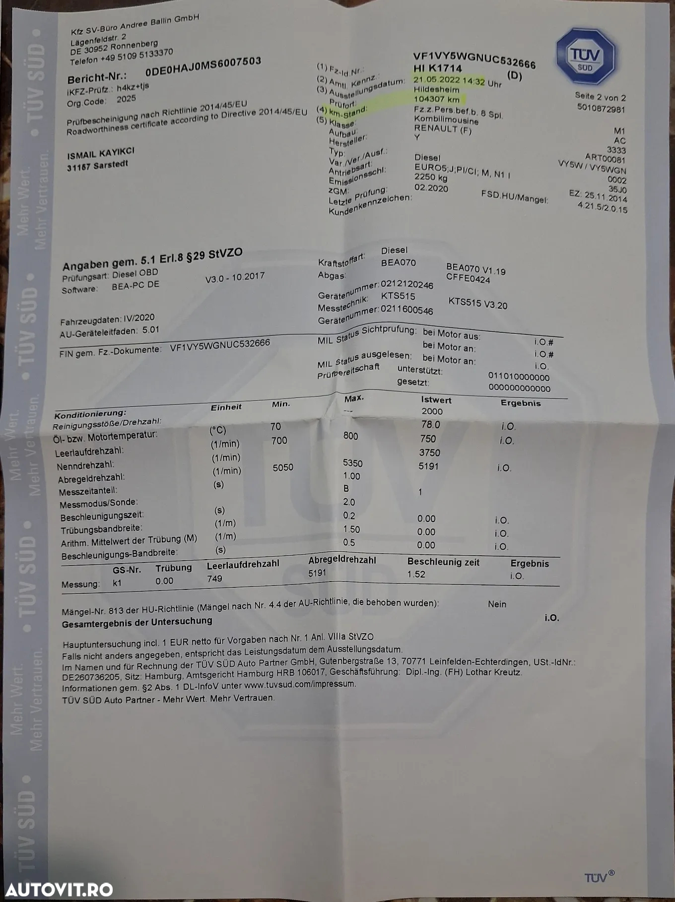 Renault Koleos 2.0 dCI FAP 4x4 Luxe - 9