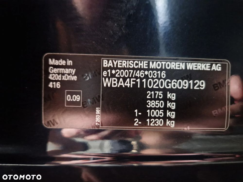 BMW Seria 4 420d xDrive M Sport - 30