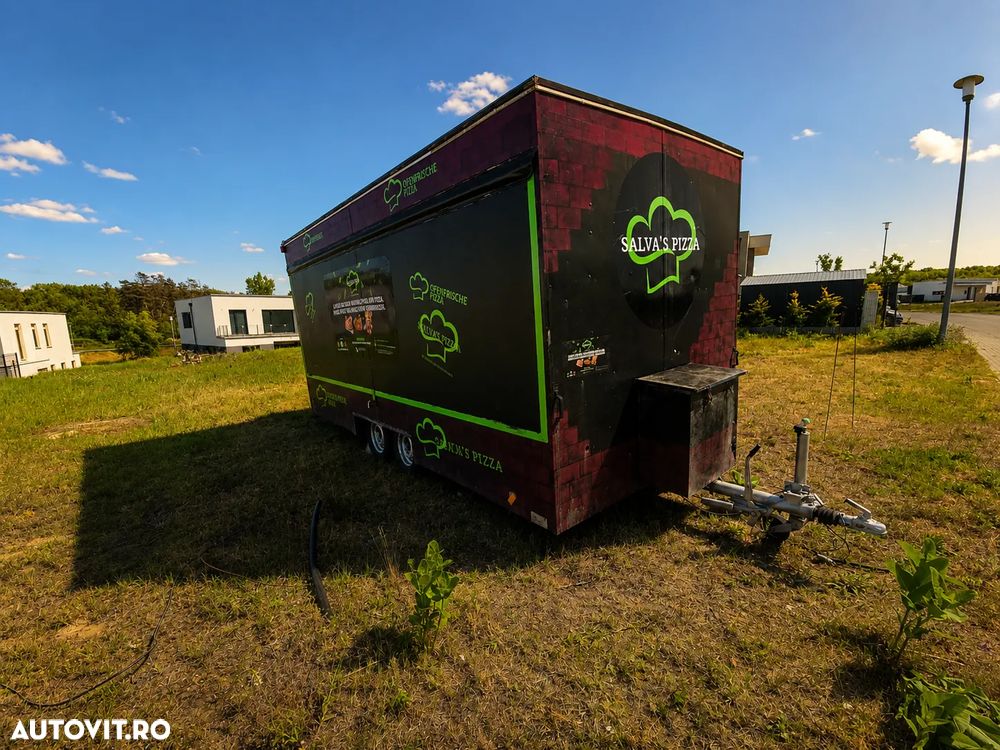 Wellmeyer Food Truck Pizza profesional – complet utilat – 800-1000 pizza/zi - 12