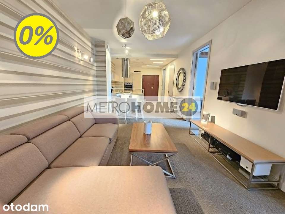 0% Prowizji - Umeblowany, klimatyzowany apartament z garażem -ochrona!