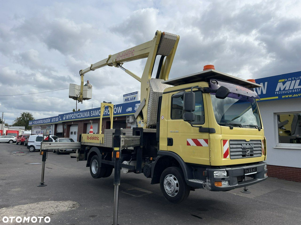 MAN Man TGL 8.180 Podnośnik koszowy 27m RUTHMANN T270 Zwyżka 2008 - 16