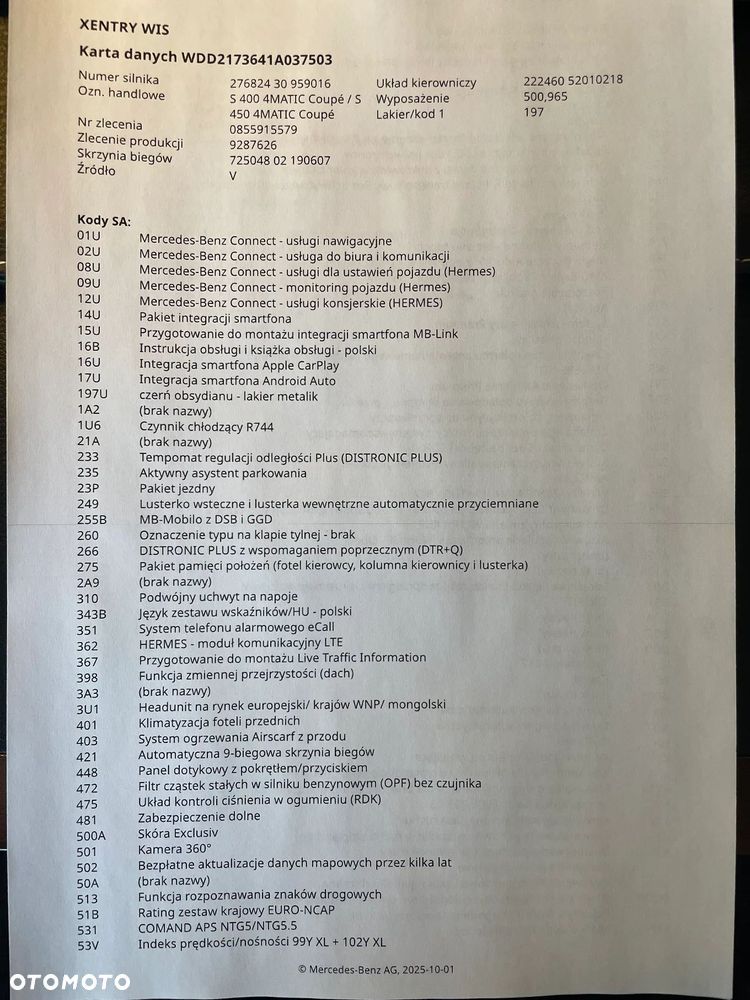 Mercedes-Benz Klasa S 400 Coupe 4-Matic 7G-TRONIC - 10