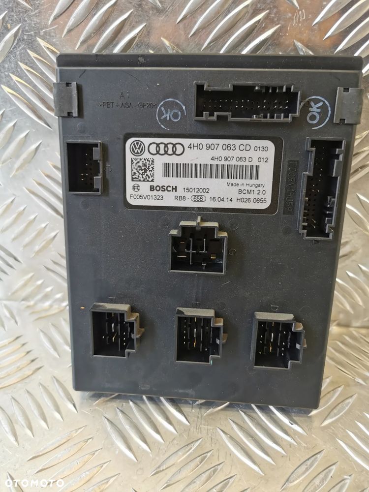VW TOUAREG II 7P 10-18R STEROWNIK MODUŁ KOMFORTU 4H0907063CD 4H0907063 CD - 1