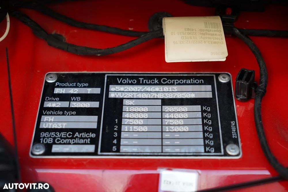 Volvo FH 500 / I-SAVE / XL / I-PARK COOL / 2022 / CONTRACT POST-SERVICE - 37