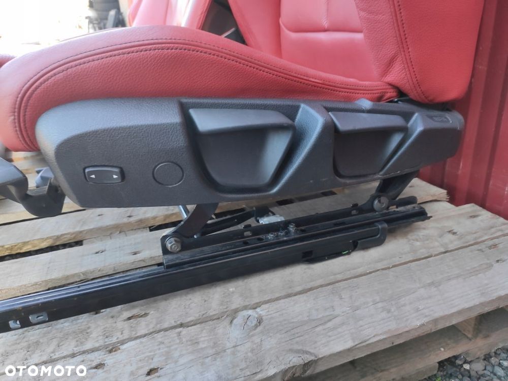 BMW 3 F30 FOTEL FOTELE WNĘTRZE BOCZKI KANAPA SKÓRA KOMPLET SKÓRA ŁADNE - 8